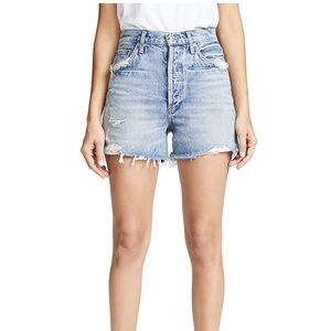 AGOLDE Dee Ultra High Rise Denim Shorts